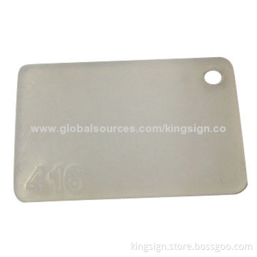 Matte Board Acrylic Board, White